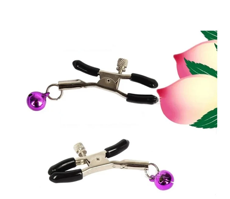 Generic Metal Nipple Clamps Adult Breast Clitoris Clip
