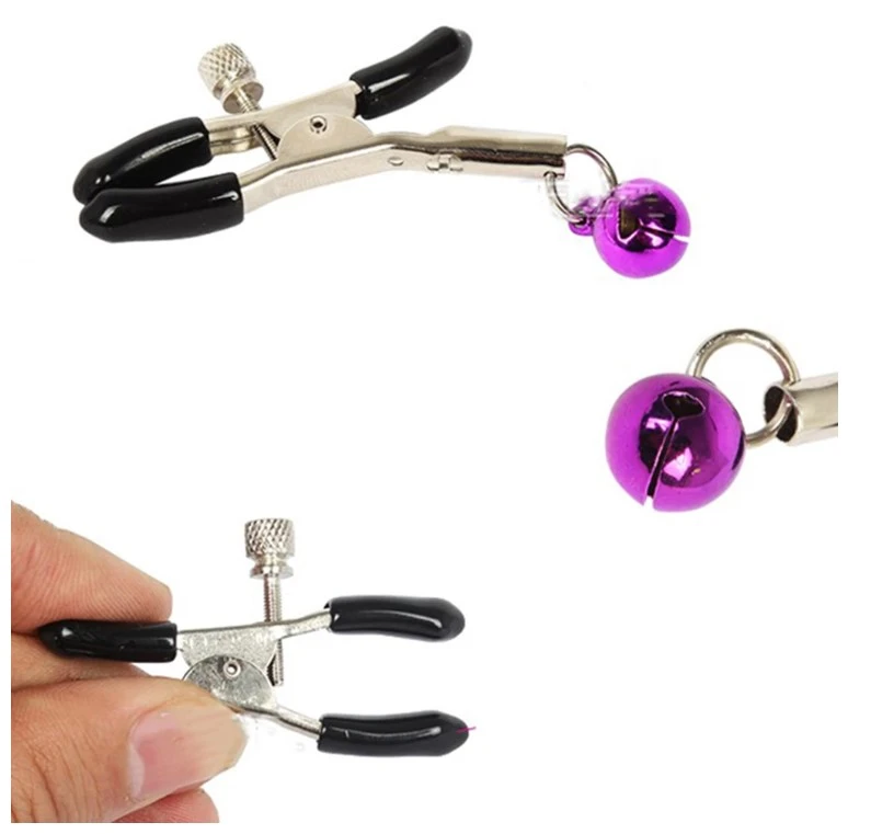 Generic Metal Nipple Clamps Adult Breast Clitoris Clip - image 5