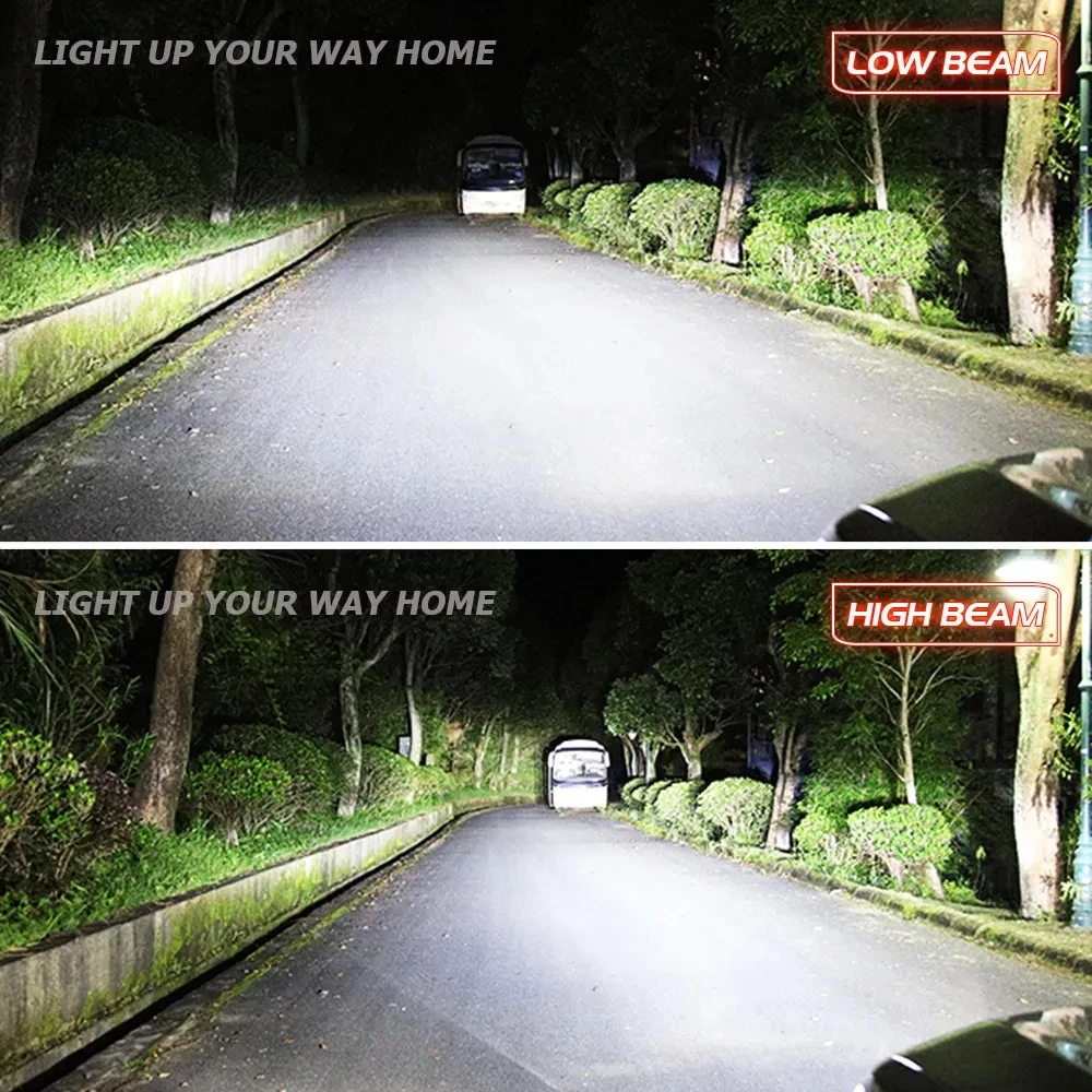NOVSIGHT N39 HIR2 9012 72W 10000LM LED Headlight Bulb - image 9