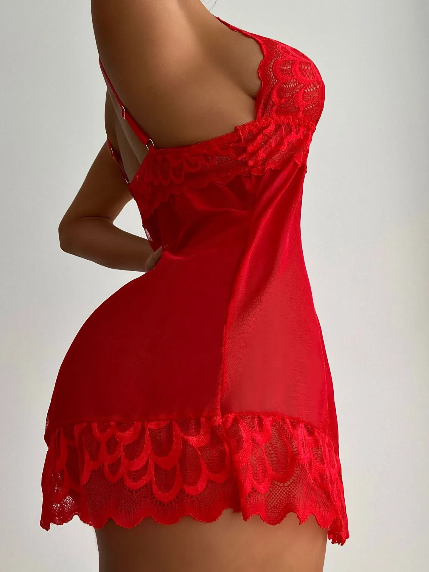 Generic Women's Sexy Lace Night Dress Lingerie - image 3