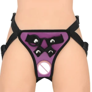 Generic Dildo Pants Double Dildo Harness Belt with Rings