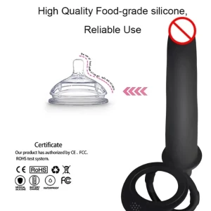 Generic Double Penetration Dildo Sex Toy for Couples