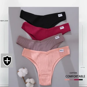 finetoo Panty N225 Hollow Out Striped G-String