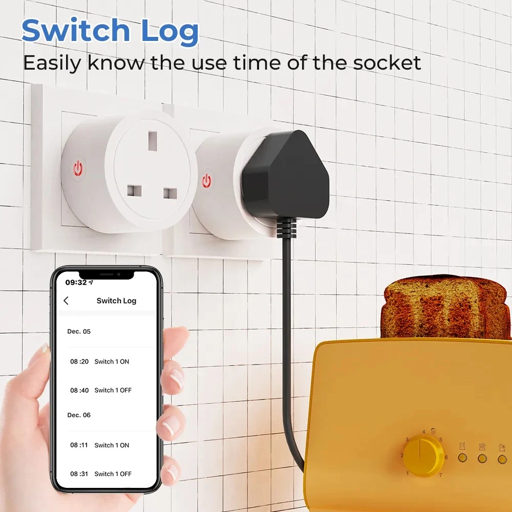 Tuya Smart WiFi Plug with Power Monitoring - image 6
