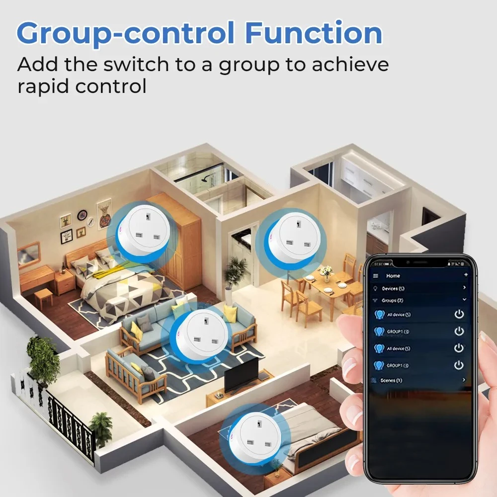 Tuya Smart WiFi Plug with Power Monitoring - image 9
