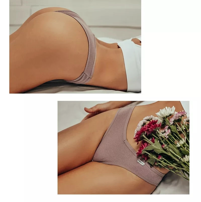 finetoo Panty N225 Hollow Out Striped G-String - image 7
