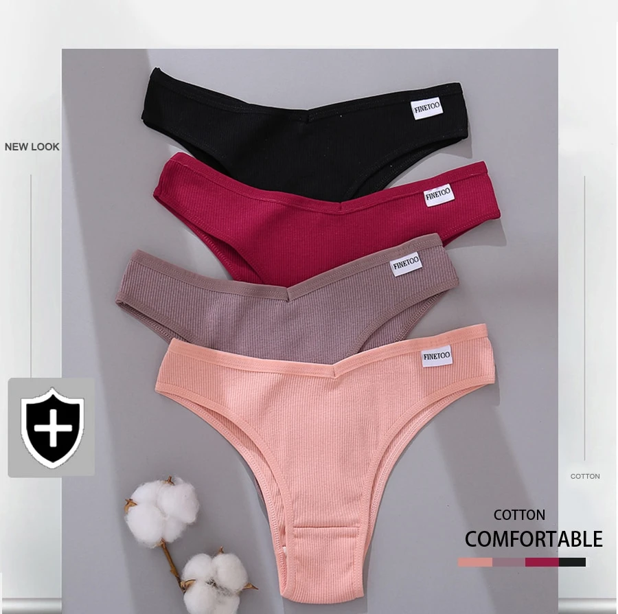 finetoo Panty N225 Hollow Out Striped G-String