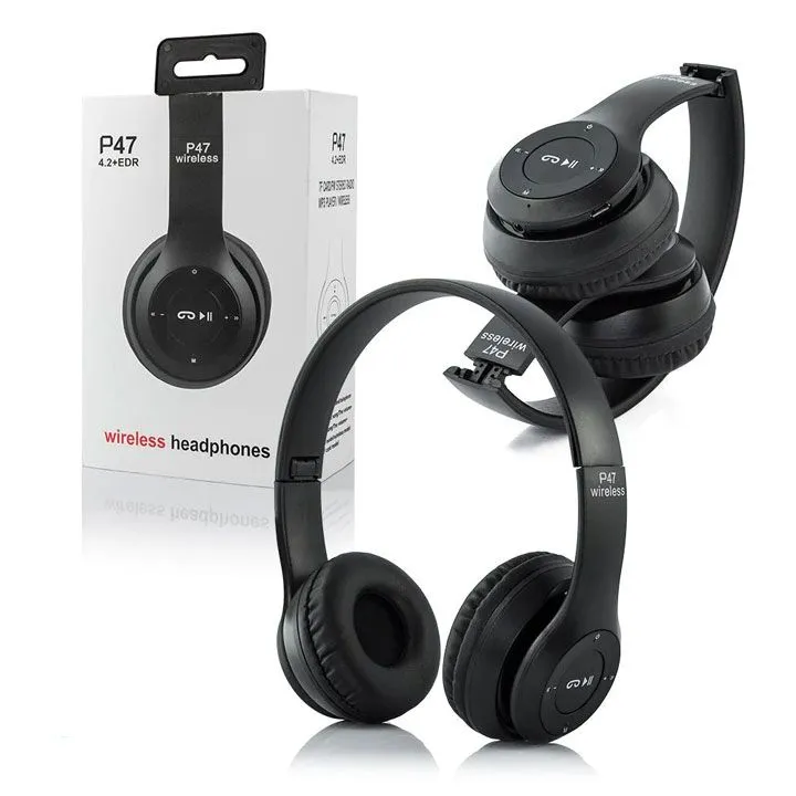 Generic P47 Over-Ear Super Bass Bluetooth Headphones