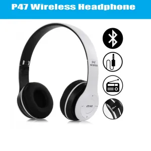 P47 Wireless Headphones Over Ear Super Bass