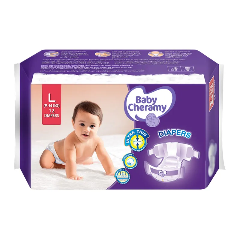 Baby Cheramy Baby Diapers Large 12S