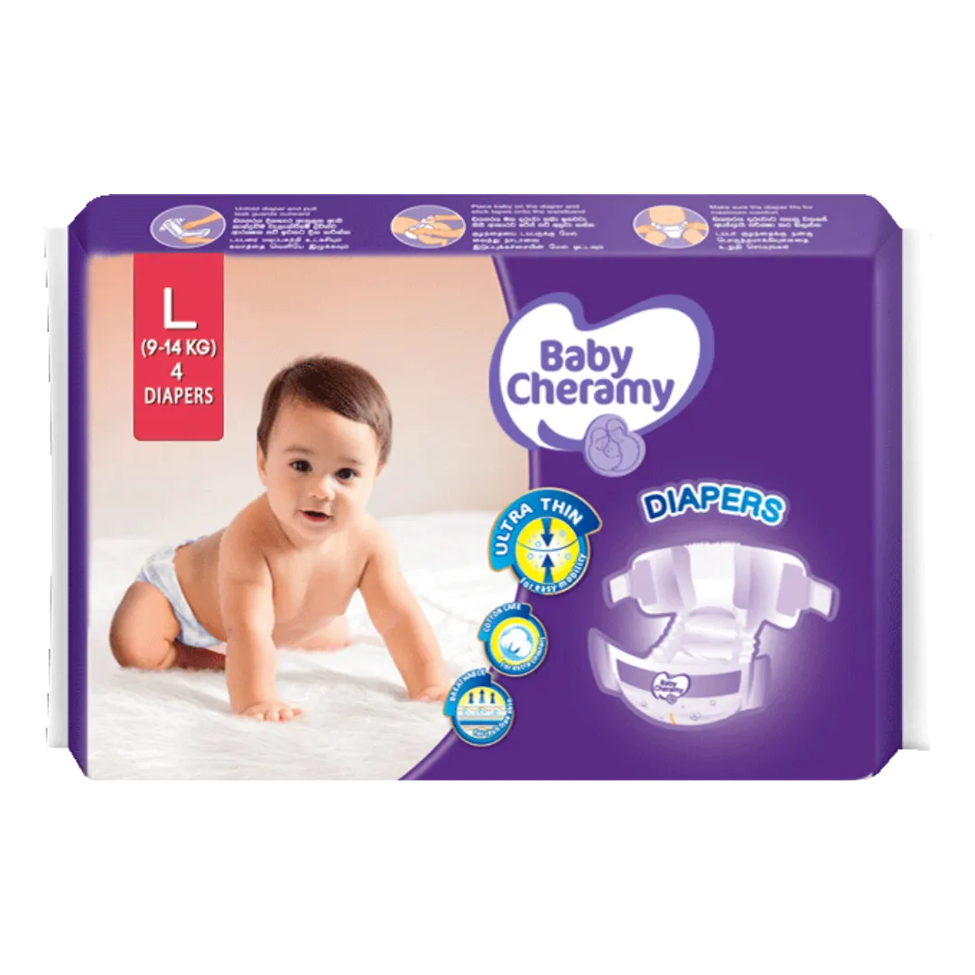 Baby Cheramy Baby Diapers Large 4S