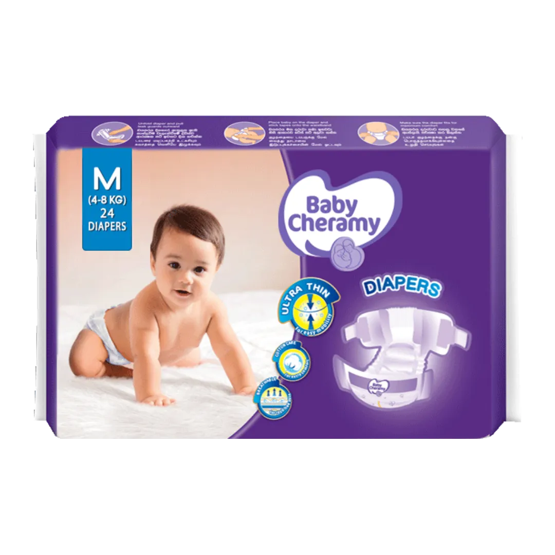 Baby Cheramy Baby Diapers Medium 4S
