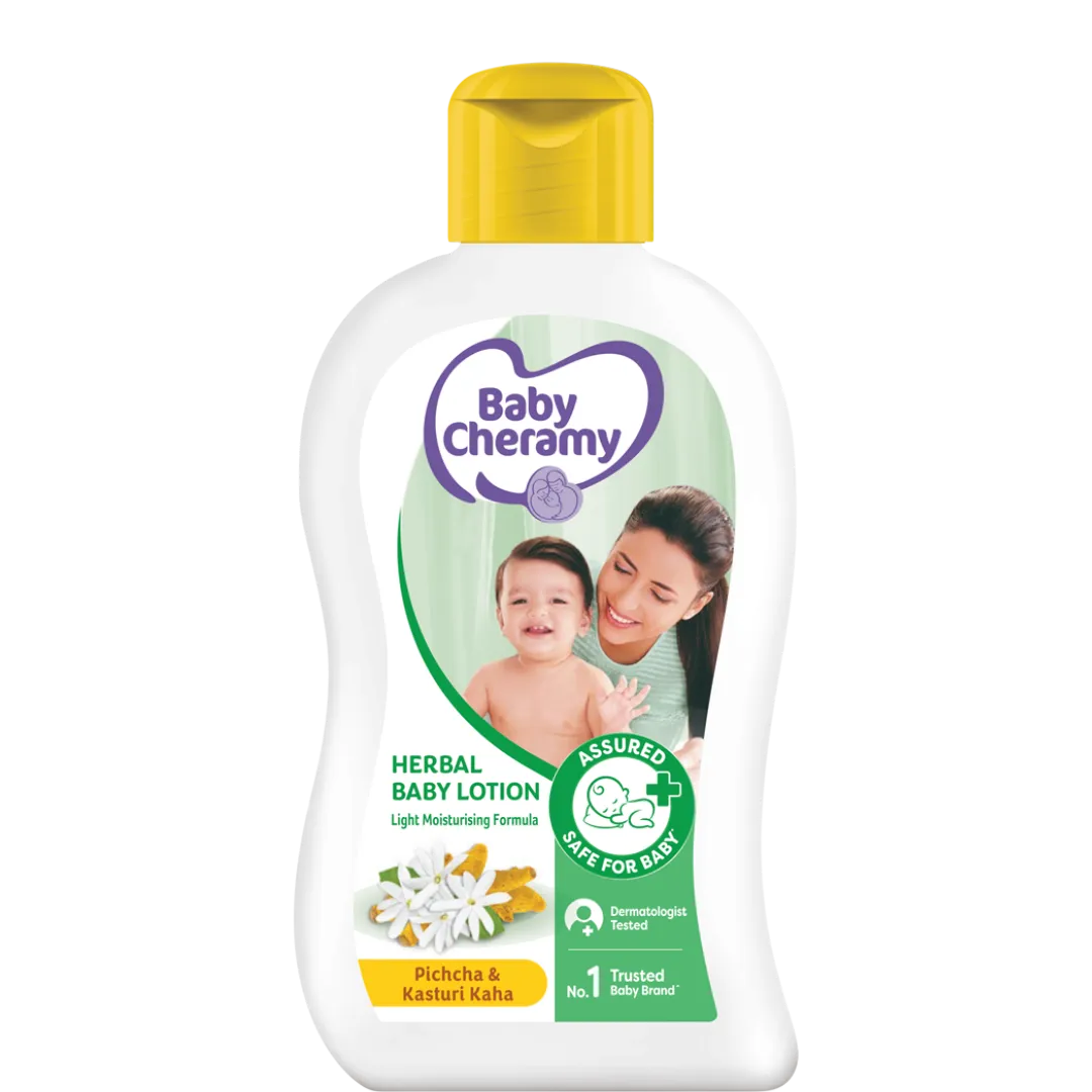 Baby Cheramy Herbal Lotion Pichcha & Kasturi 100Ml