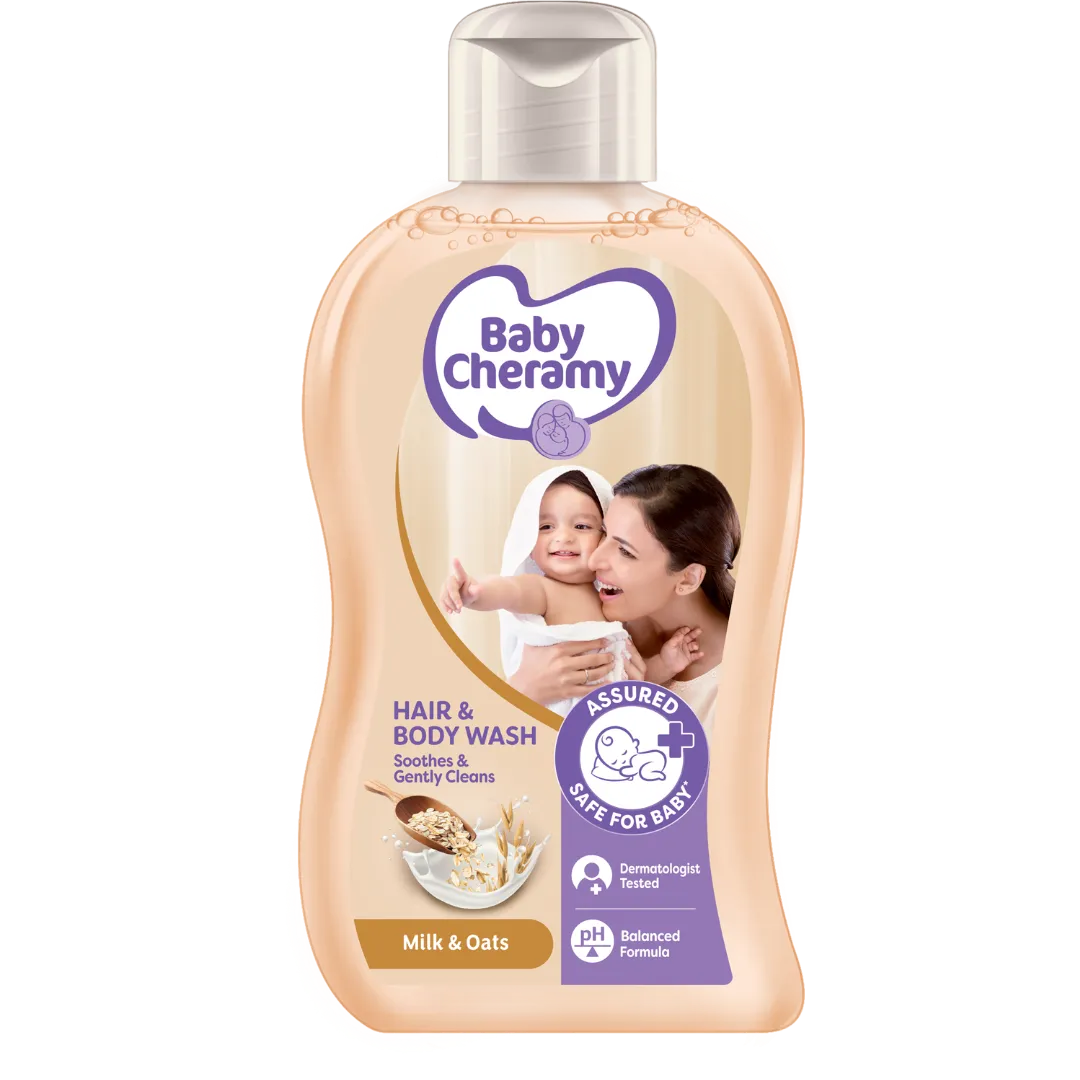 Baby Cheramy Milk & Oats Head To Toe 200ml