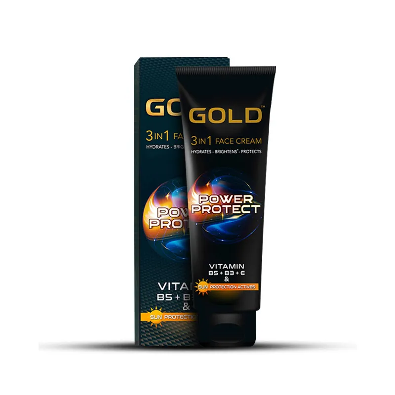 Gold 3 In 1 Face Cream Power Protect 25G