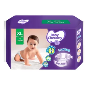 Baby Cheramy Baby Diapers Extra Large 12S