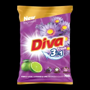 Diva Fresh Lotus, Lavendar & Lime Washing Powder 1Kg
