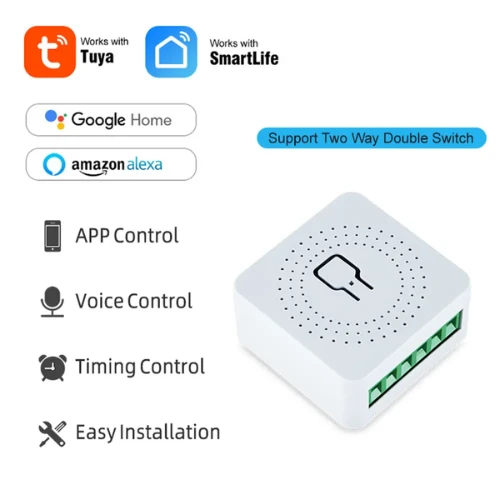 Tuya Mini Smart Switch Module App control switch - image 2