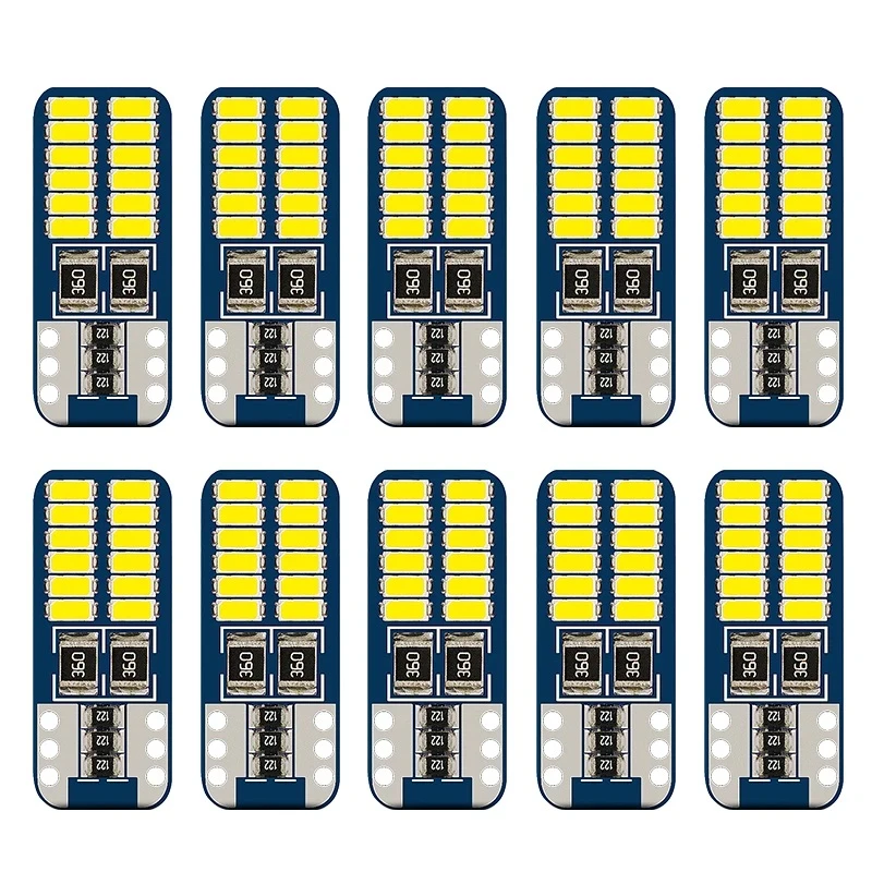 Generic T10 W5W LED 24SMD Car Interior Park Light
