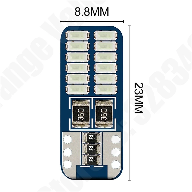 Generic T10 W5W LED 24SMD Car Interior Park Light - image 3