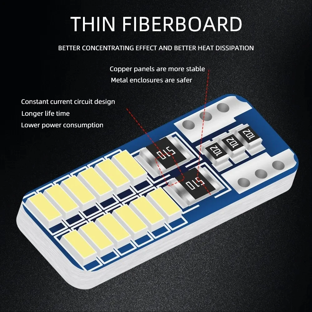 Generic T10 W5W LED 24SMD Car Interior Park Light - image 4
