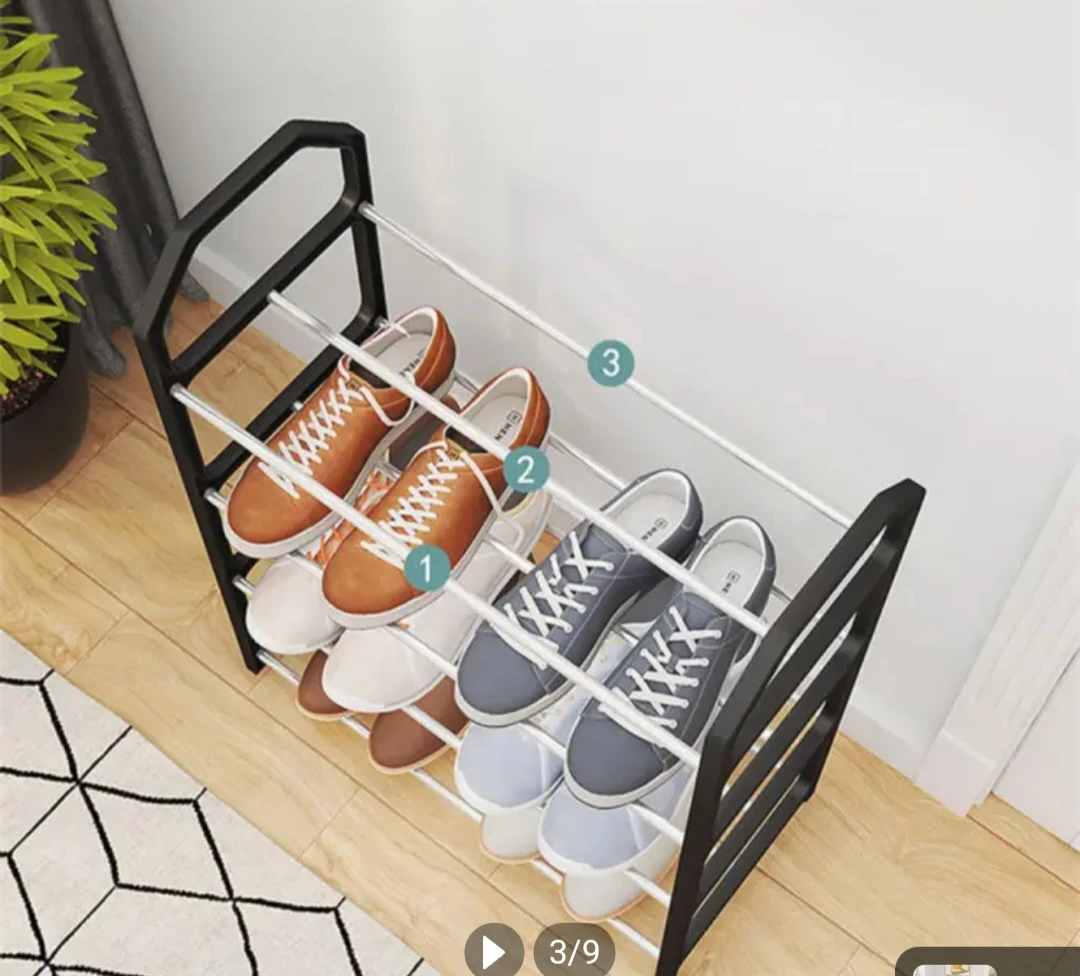 Generic 4 Tiers Shoe Rack Practical Shoe Cabinet - image 4