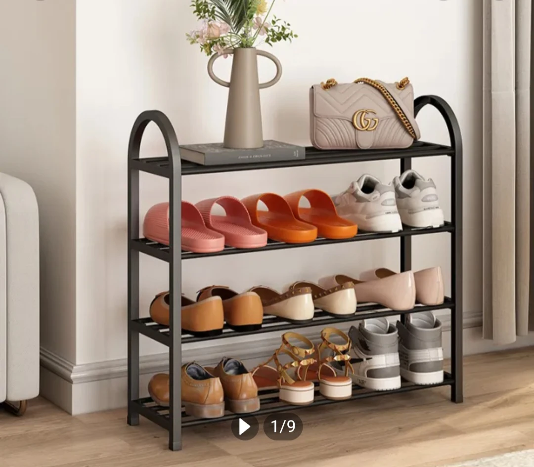 Generic 4 Tiers Shoe Rack Practical Shoe Cabinet - image 5