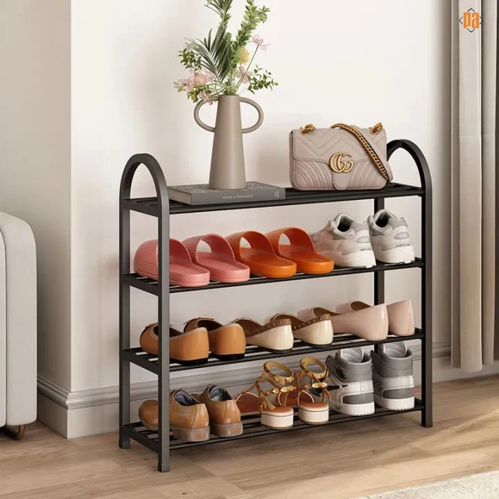 Generic 4 Tiers Shoe Rack Practical Shoe Cabinet - image 7