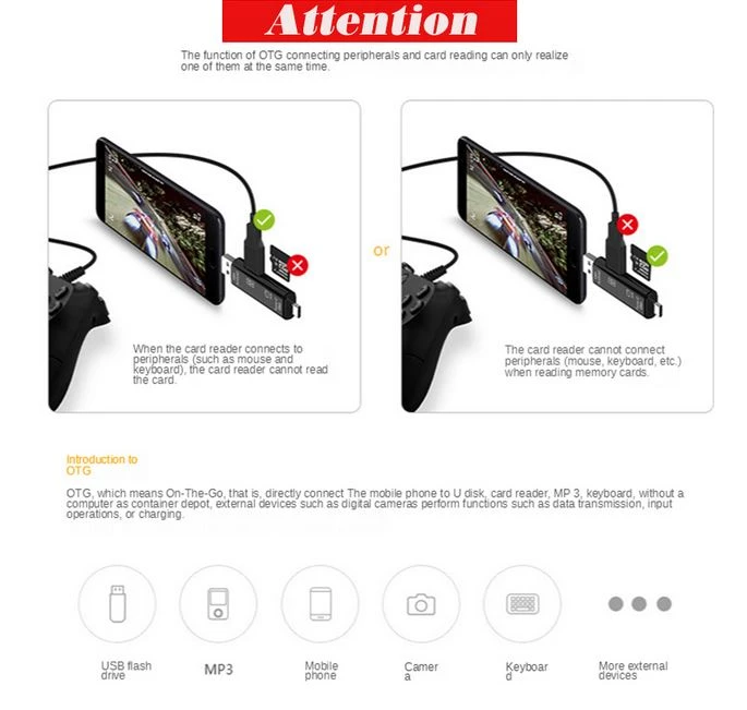 Generic 5-in-1 Multifunction Card Reader OTG - image 7