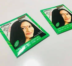 Amin's Black Henna Hair Color (5 Pies) - image 3