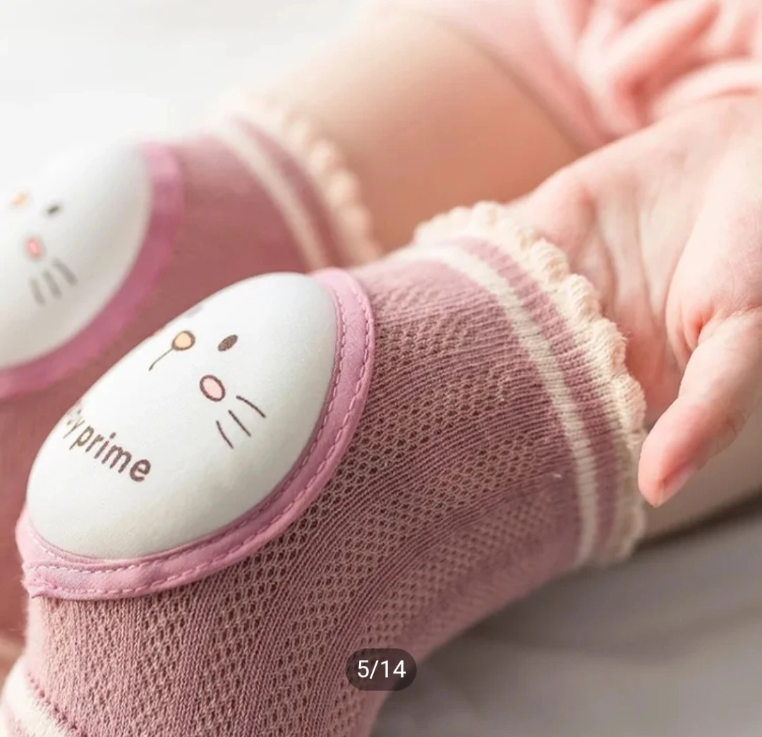 Generic Anti-Fall Baby Knee and Elbow Pads - image 2