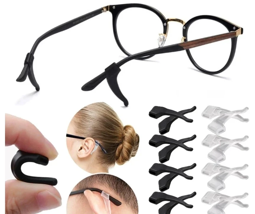 Generic Anti-slip Silicone Ear Grip for Eyeglasses - image 1