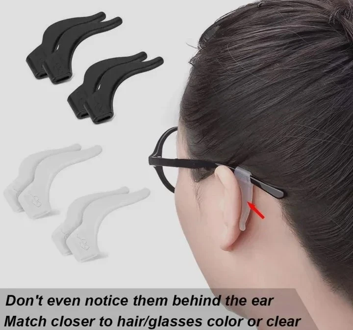 Generic Anti-slip Silicone Ear Grip for Eyeglasses - image 6