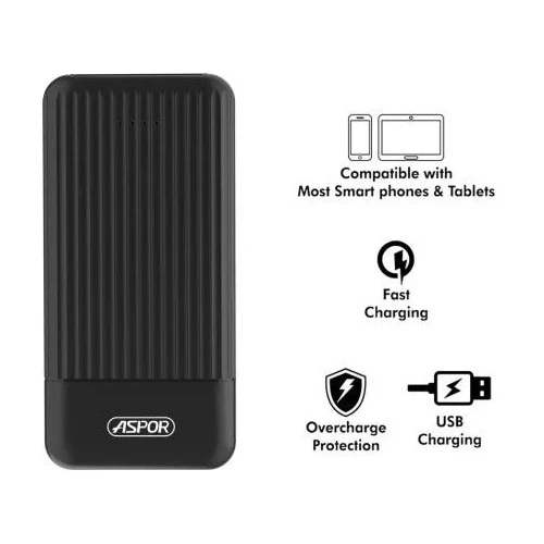 Aspor A323 Power Bank 10000mAh 2 Outputs - image 4