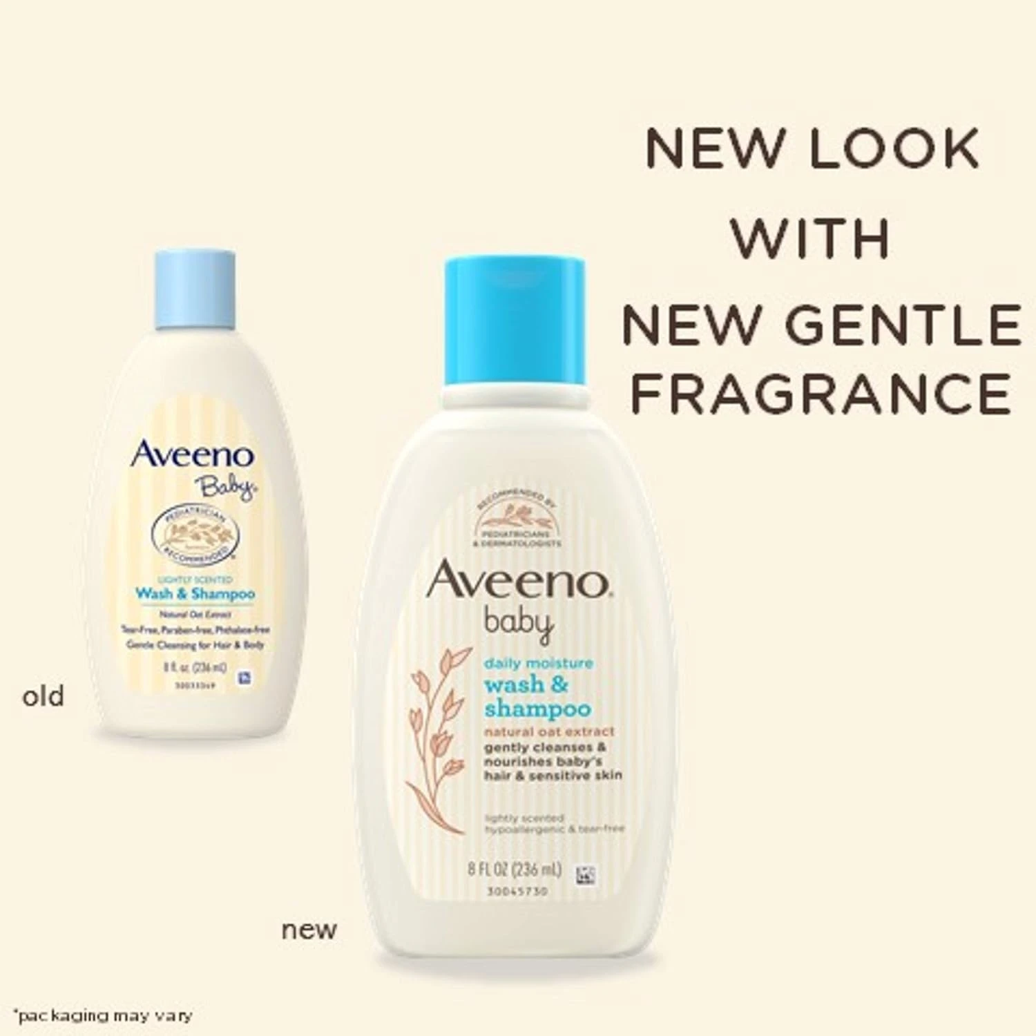 Aveeno Baby Daily Moisture Wash & Shampoo 236ml - image 2