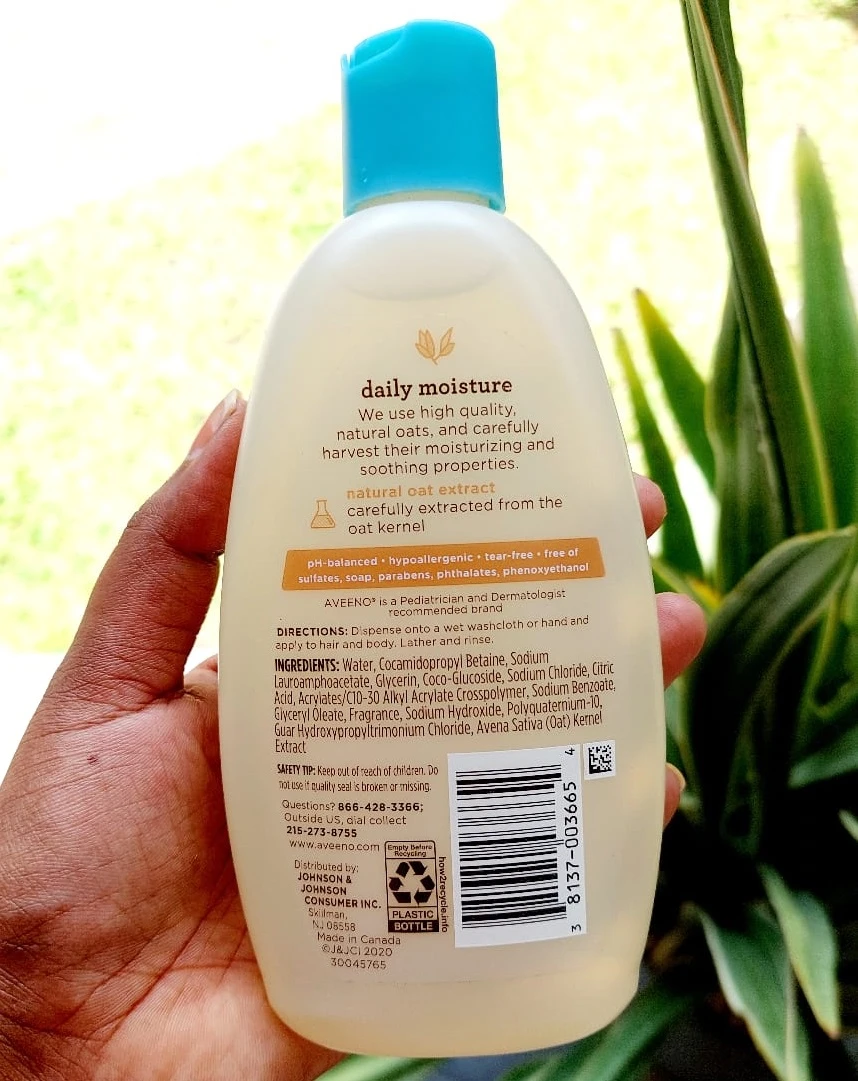 Aveeno Baby Daily Moisture Wash & Shampoo 236ml - image 7