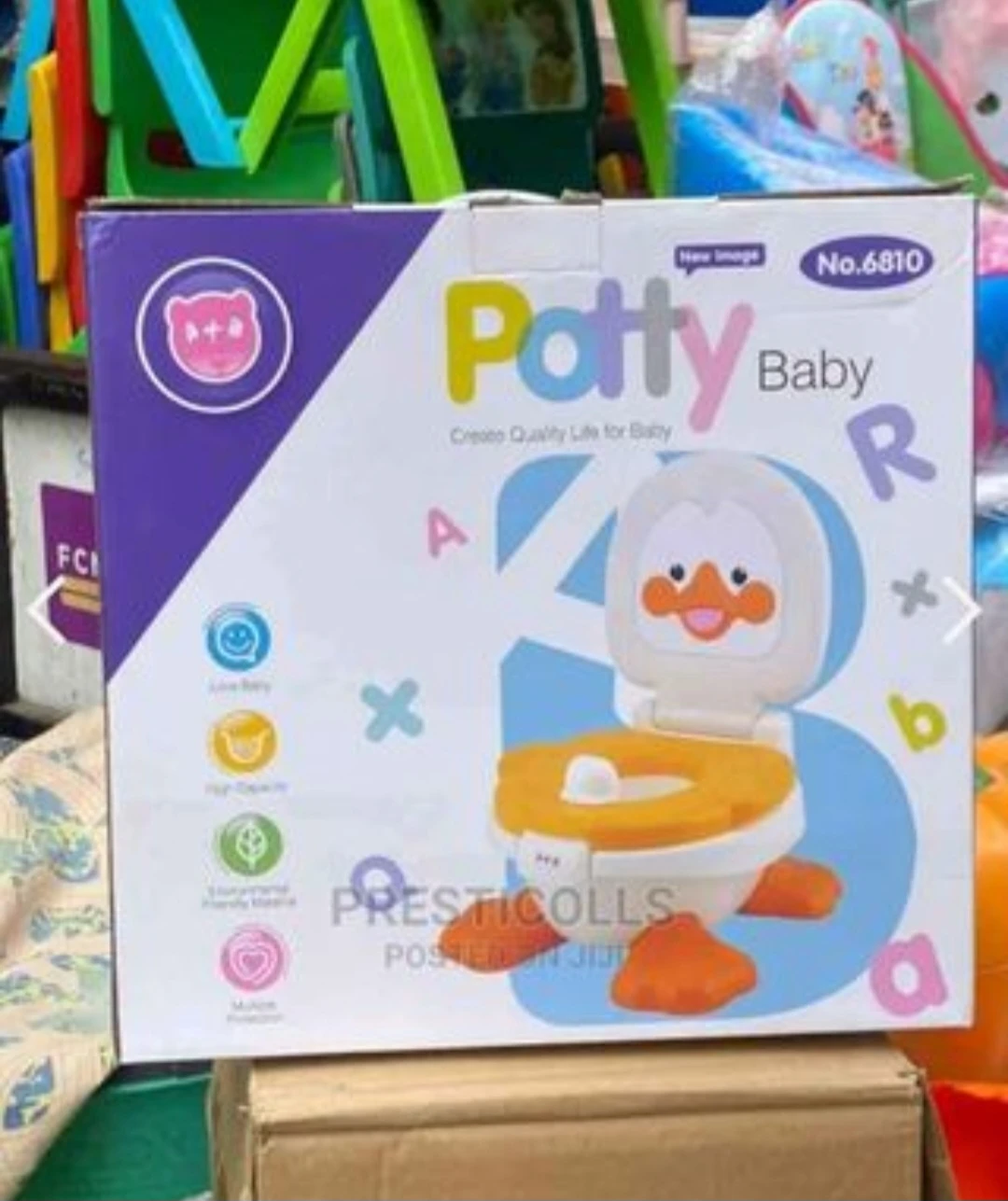 Generic Baby Potty Seat Outdoor Duck Design