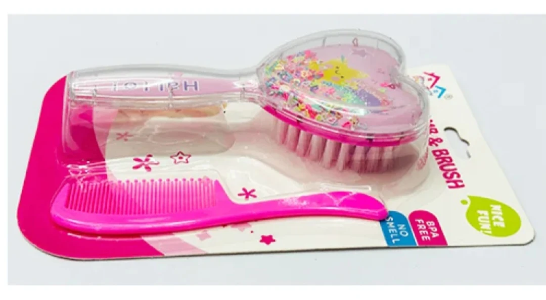 BABY Soft Grip Brush & Comb Set - image 1