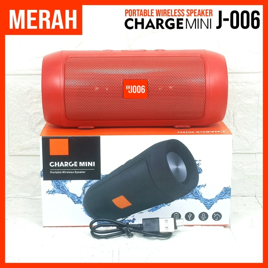 Bluetooth Speaker J-006 with FM Radio Big Bass Speaker - image 4
