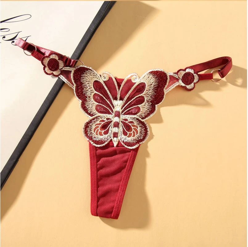 Butterfly Underwear Lace Thong - image 4