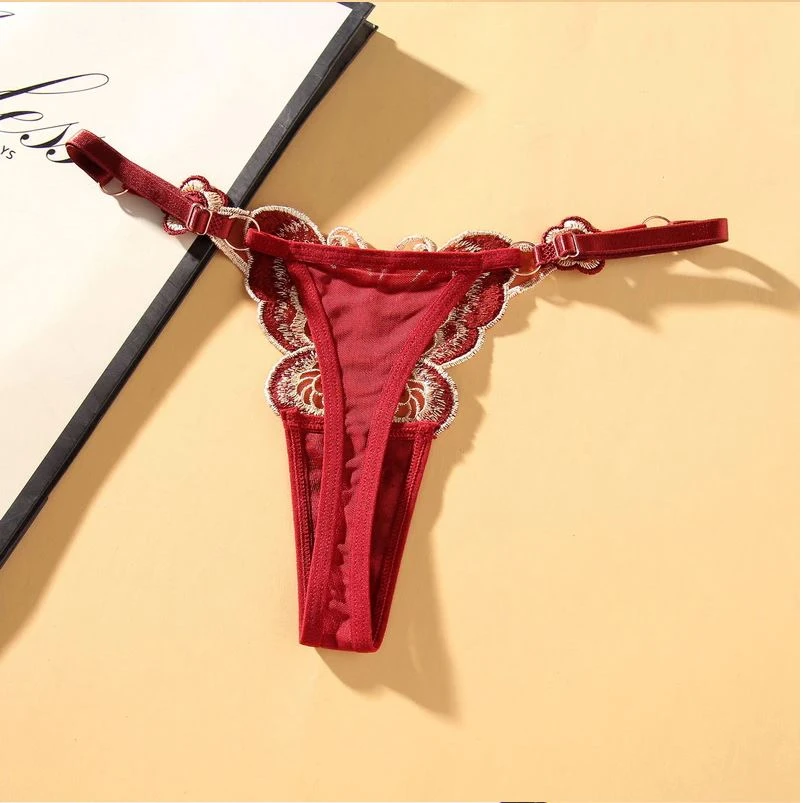 Butterfly Underwear Lace Thong - image 5