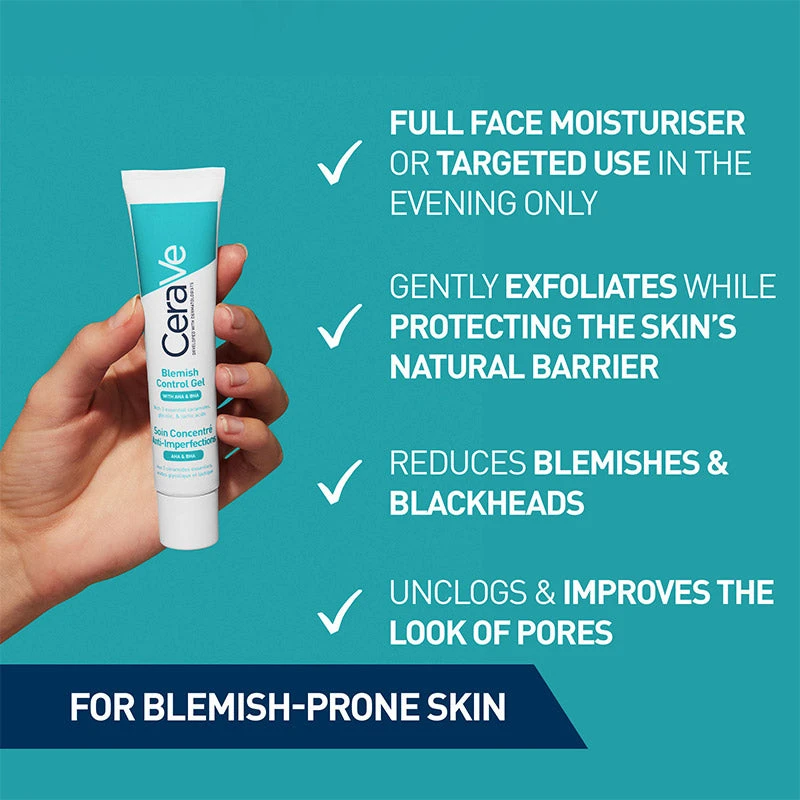 CeraVe Blemish Control Gel AHA & BHA - image 7