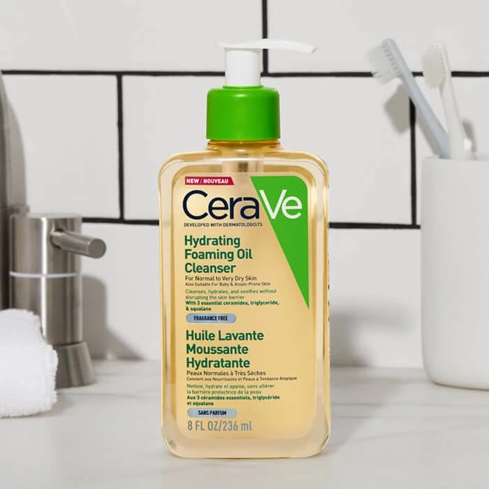 Cerave Hydrating Foaming Oil Cleanser 236ml