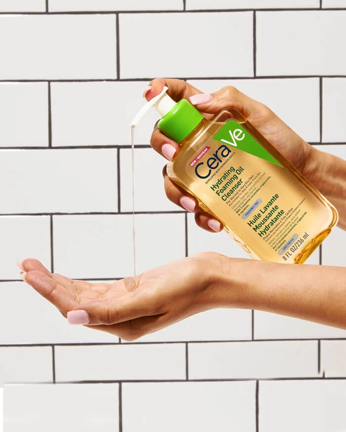 Cerave Hydrating Foaming Oil Cleanser 236ml - image 3