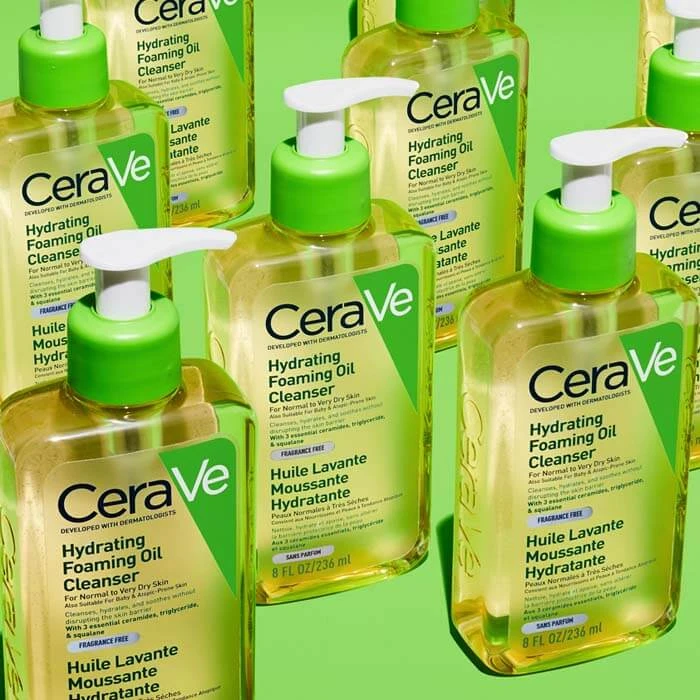 Cerave Hydrating Foaming Oil Cleanser 236ml - image 4
