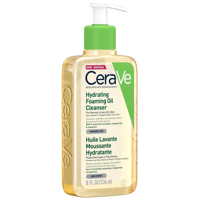 Cerave Hydrating Foaming Oil Cleanser 236ml - image 8