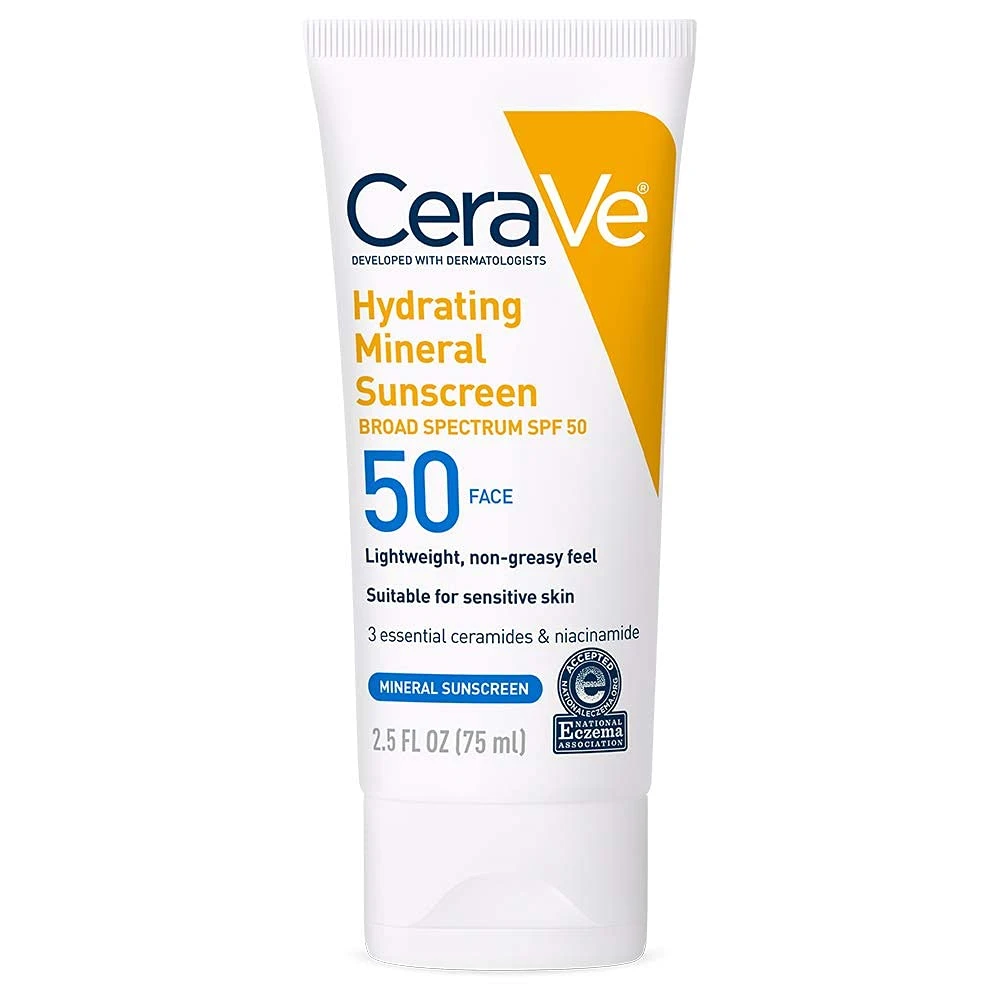 CeraVe Hydrating Mineral Sunscreen SPF 50 - image 2