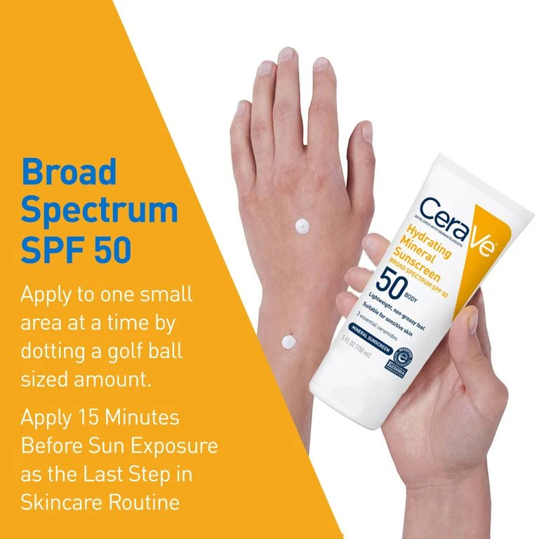 CeraVe Hydrating Mineral Sunscreen SPF 50 - image 9