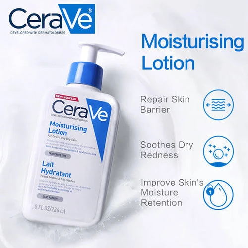 CeraVe Moisturising Lotion 236ml for Dry Skin - image 2