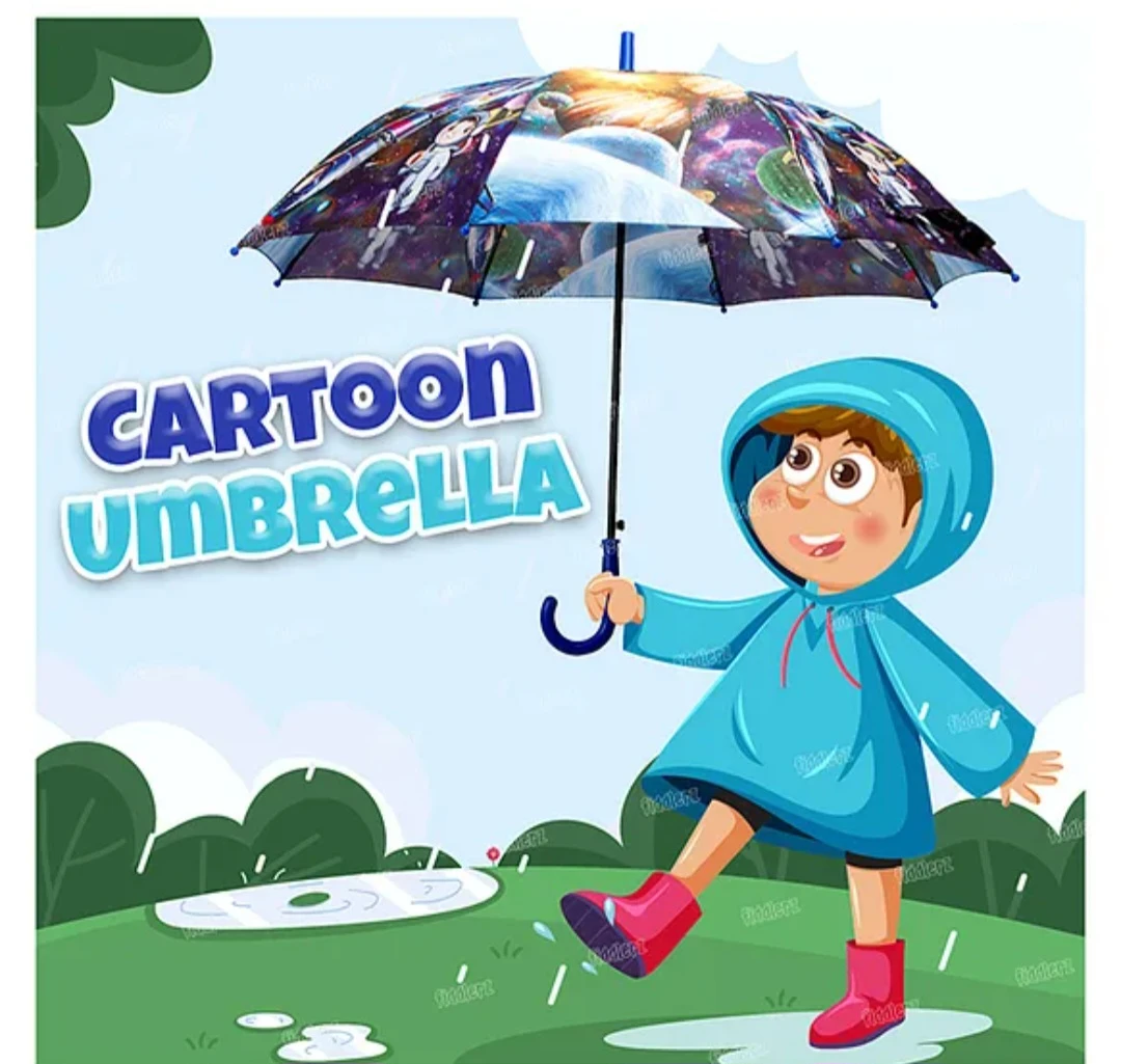 Generic Children's Umbrella Boys Girls Cartoon - image 3